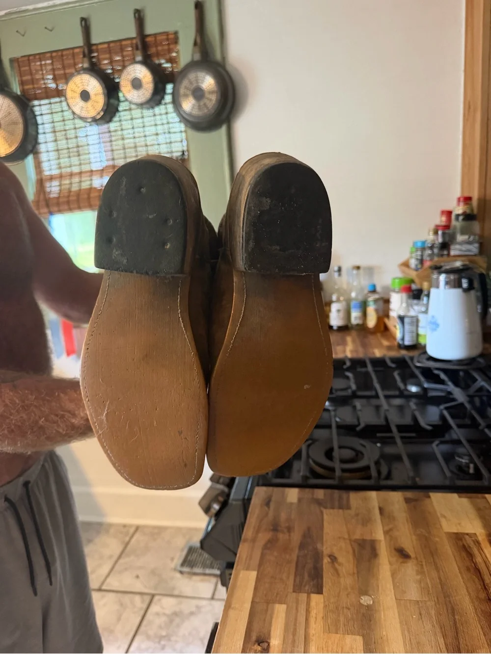 Olathe Boot Co.Burgundy Stovetop Cowboy Boots